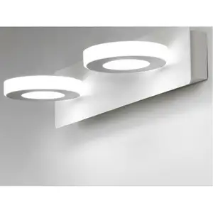 Applique murale à <span class=keywords><strong>led</strong></span> étanche et anti-buée, miroir sans perforation, installation secondaire <span class=keywords><strong>pour</strong></span> salle de bains et toilettes - Product Image 1