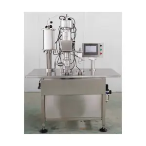 Semi automatic bov aerosol filling machine from China Fuda