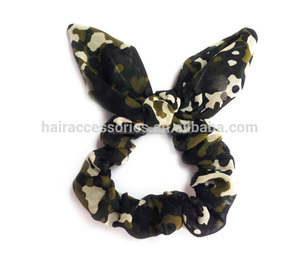 Printout Hair scrunchie camouflage pattern band out of hair out of hair Holder - Product Image 1