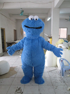 Jouissance CE bande dessinée Sesame <span class=keywords><strong>Street</strong></span> Cookie Monster Costume De Mascotte à vendre - Product Image 2