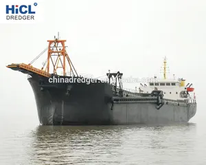 China HICL dredger shipyard 300t river sand barge/mini sand pumping barge (CCS certificate)