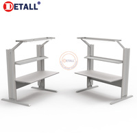Banc de travail en acier inoxydable, table de travail robuste en métal