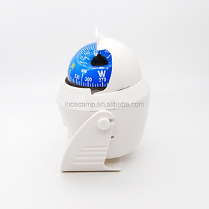 Brújula de bola de barco magnético náutico brújula marina con luz LED DC12V - Product Image 3