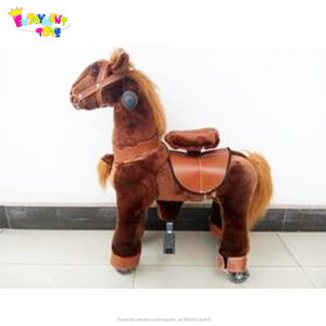Disfrute CE felpa paseo <span class=keywords><strong>en</strong></span> pony <span class=keywords><strong>caballo</strong></span> de Juguete/<span class=keywords><strong>caballo</strong></span> mecánico <span class=keywords><strong>venta</strong></span>/caminar juguete pony - Product Image 4