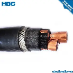 High Voltage Power Kabel 1C, 500MM2 20/35 KV, Unarmored, XLPE Insulated, PE Dilapisi Kabel.