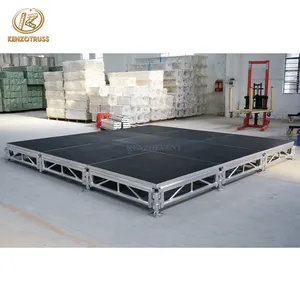 Easy Assemble Aluminum Portable Stage Platform Wedding Stage für Sale