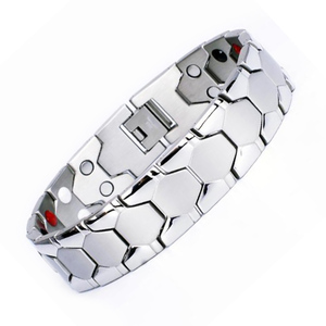 Zertifizierung 99,99% Germanium Pure Titanium Sports Health Energy Armbänder Frauen Männer Bio Magnetic Bracelet