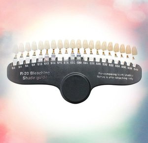 Professional Dental Shades Chart Teeth Whitening Shade Guide 20 Colors Beauty Salon Dental Clinic