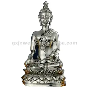 Stainless steel jewelry 18k gold plated buddha metal crafts