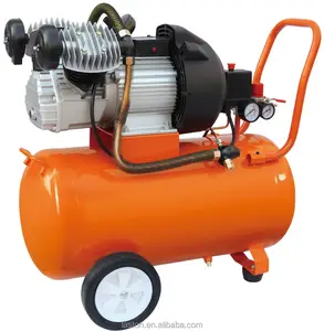 Cabezal de bomba tipo V, 50L, 230/120V, 115PSI, 8bar, compresor de aire de doble pistón