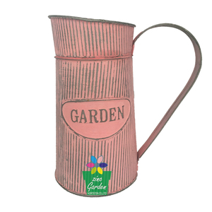 Stampa personalizzata personalizzato rosa latta di metallo fiore Brocca irrigazione può con C maniglia <span class=keywords><strong>vasi</strong></span> - Product Image 1