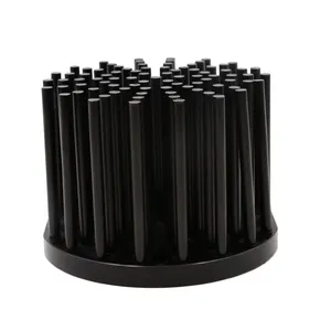 Anodized Aluminum Cold Forging Aluminium Heatsink Customized Heatsink Black Anodized Heatsink