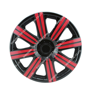 Jantes de voiture double couleur néon, 4 pièces, haute qualité, <span class=keywords><strong>noir</strong></span> et vert, universelles - Product Image 4