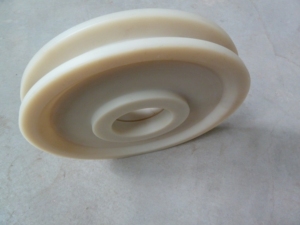 De la máquina CNC en forma de U-rodamiento de plástico de nylon cuerda de alambre de polea - Product Image 4