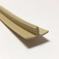 Pita T Molded Vinyl PVC dengan Ketebalan 0,4-3mm dan Finishing Mengkilap untuk Lis Pinggir Meja Furnitur