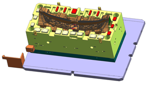 Piezas de inyección de plástico para coche, moldes de inyección de plástico para automóvil, Servicios de fabricación de molde en la industria de automóviles - Product Image 4