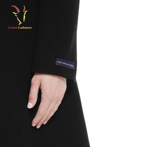 <span class=keywords><strong>Cappotto</strong></span> di <span class=keywords><strong>lana</strong></span> di Cashmere da donna <span class=keywords><strong>nero</strong></span> coreano lungo <span class=keywords><strong>cappotto</strong></span> invernale - Product Image 3