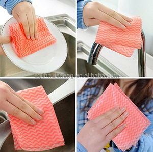 Chiffons d'époussetage jetables en tissu Non tissé, 100 pièces, de haute qualité, vente en gros, chiffons d'époussetage de maison, vaisselle de cuisine - Product Image 1