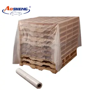 HOT SELL! Klar Poly Plastic Pallet abdeckungen/wasserdichte klar kunststoff abdeckung/kunststoff folie