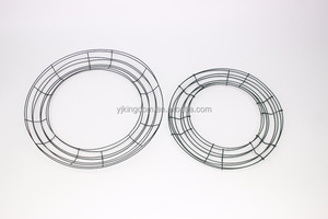 Oem 550-57B 14 Inches DIY Crafts Metal Wire <strong>Wreath</strong> <strong>Frame</strong> for Weeding Party Decoration - Product Image 4