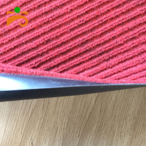 Vente en gros de paillasson d'entrée intérieur personnalisé Tressé fait à la main Tissé Pile coupée Tissage plat Pied de piégeage de la saleté Grattage Nervuré Design - Product Image 4