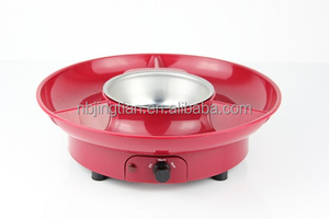 Fontaine <span class=keywords><strong>à</strong></span> chocolat <span class=keywords><strong>électrique</strong></span> 25W CF-19B, ensemble de <span class=keywords><strong>fondue</strong></span> pour mariage et hôtel - Product Image 4