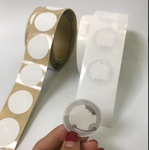 Nhãn NFC PET Nhãn RFID Chống Rách Nhãn Rượu Vang Nhãn RFID Dễ Vỡ Nhãn RFID Vòng Tròn 13.56MHz Thẻ Kiểm Soát Truy Cập Giấy Tráng - Product Image 2