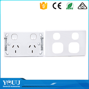 YOUU Mejor Decorado <span class=keywords><strong>Ideas</strong></span> de Negocio Eléctrico Interruptor de Pared 2/1 <span class=keywords><strong>Gang</strong></span> 1 Way Operación Segura - Product Image 1