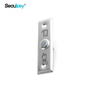 Secukey อิเล็กทรอนิกส์สแตนเลสปุ่มปลดล็อคประตูสวิตช์ไฟ LED ไม่มี/<span class=keywords><strong>NC</strong></span>/COM 1NO1NC รวมกัน3A max. โลหะผสมสังกะสี - Product Image 3