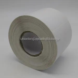 Rotolo di etichetta di spedizione di carta termica in bianco di dimensioni personalizzate prezzo di fabbrica all'ingrosso