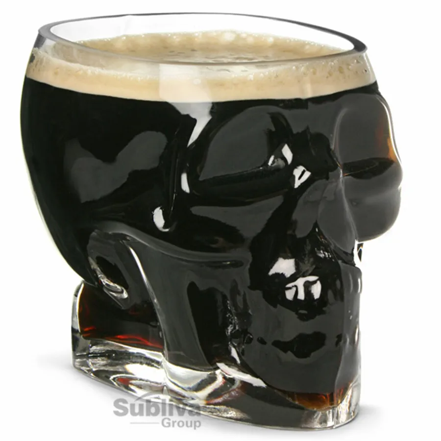 Glass Headbone Tiki Mugs 700ml Cocktail Cup Beer Beverage Mug Wine