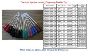 Embouts flexibles de précision pour moulage par injection, 20G, 0,5 pouce de long - Product Image 2