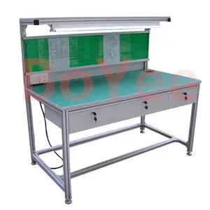 Mesa Antiestática <span class=keywords><strong>de</strong></span> Fácil Montaje, <span class=keywords><strong>Banco</strong></span> <span class=keywords><strong>de</strong></span> <span class=keywords><strong>Trabajo</strong></span> <span class=keywords><strong>de</strong></span> Aluminio Ligero Antiestático - Product Image 1