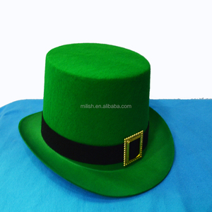 Vui màu xanh lá cây cảm thấy đầu mũ MH-2039 mới lạ bên phụ kiện Saint Patrick của ngày phong cách nhân vật làm bằng polyester - Product Image 3