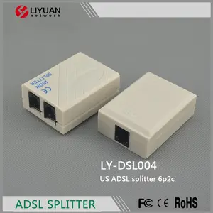 LY-DSL004 6P2C Rj11 ADSL Модем Телефонной Телефонный Адаптер Фильтр Splitter