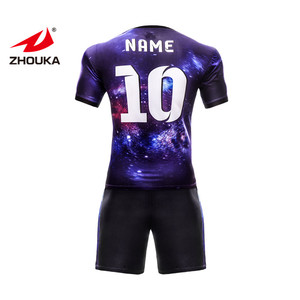 Divisa Sportiva per Scuola al Miglior Prezzo, Maglia da <span class=keywords><strong>Calcio</strong></span> Personalizzabile con Sublimazione, Completo da Allenamento - Product Image 3