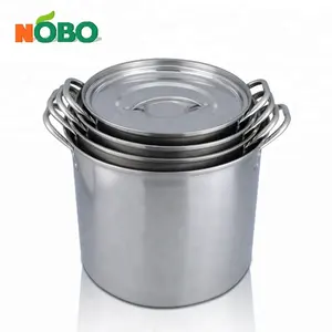 NOBO, precio de fábrica, olla de cocina india de acero inoxidable