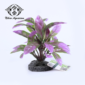 Plastic Kunstmatig Watergras Aquatische Simulatie Plant Reptiel Achtergrond Ornament Aquarium Aquarium - Product Image 2