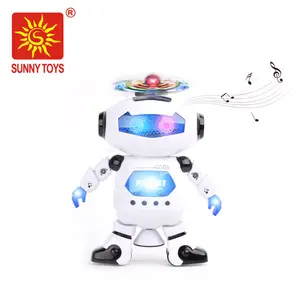 best seller intelligent toy 360 degree rotation dancing robots for children