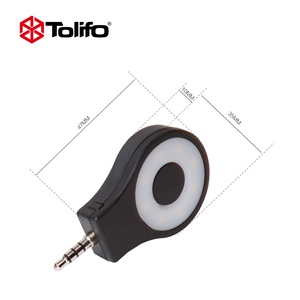 Tolifo portátil batería incorporada recargable LED Selfie anillo <span class=keywords><strong>proyector</strong></span> fotográfico LED anillo luz <span class=keywords><strong>para</strong></span> <span class=keywords><strong>Iphone</strong></span> teléfono móvil - Product Image 2
