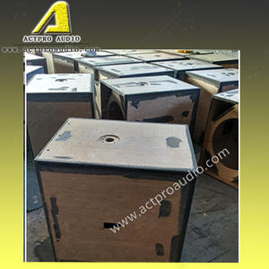 مكبر صوت S8018 مقاس 18 بوصة بقوة ذروة 3200 واط، سماعات باس قوية، هيكل من خشب البتولا البلطيقي الأسود، مضخم صوت سلبي - Product Image 5