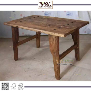 <span class=keywords><strong>Tavolo</strong></span> da Esterno in <span class=keywords><strong>Legno</strong></span> di <span class=keywords><strong>Olmo</strong></span> Antico in Stile Cinese per Parco e Cucina - Product Image 3