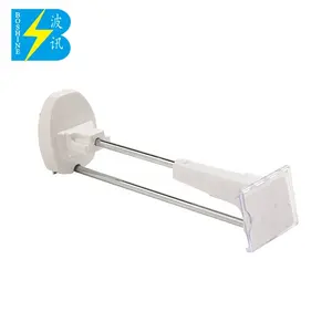 eas security display hook for retail shop Anti theft display slatwall hook security pegboard for merchandise displays