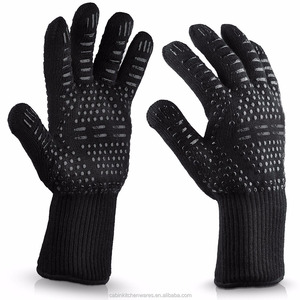 Gants résistants au feu, brasero, 932F, gants résistants à la chaleur pour barbecue - Product Image 3