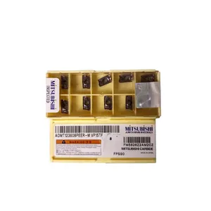 Inserções de carboneto mitsubishi AOMT123608PEER-M vp15tf cnc, tipos de inserção