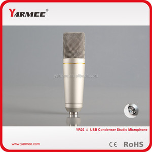 Usb estudio micrófono diseñado para emisiones podcaster micrófono / micrófono del canto para YR03--YARMEE - Product Image 1