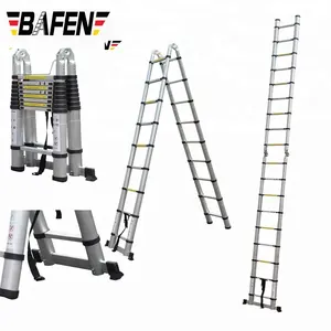 ใช้บันไดขายเก้าอี้พับ BF-A250แบบพกพาบันได Telescopic น้ำหนักเบาบันได