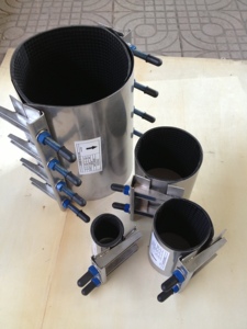 Tất Cả Thép Không Gỉ SS304 Trung Quốc Full Circle Ống Sửa Chữa Kẹp Với Ban Nhạc Duy Nhất Băng Đôi Sửa Chữa Kẹp - Product Image 2