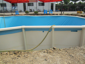Venta caliente tobogán inflable de la <span class=keywords><strong>piscina</strong></span>, anillo de la nadada, inflable <span class=keywords><strong>piscina</strong></span> slides <span class=keywords><strong>para</strong></span> enterrada piscinas - Product Image 2