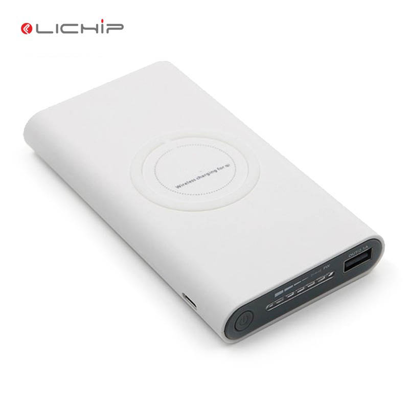 LICHIP L708 Беспроводное зарядное устройство 2 3 в 1 2в1 3в1 pad и power bank 10000 мАч 20000 мАч с powerbank